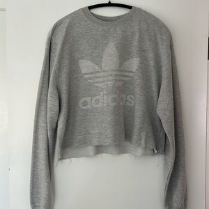 Cropped Adidas Sweatshirt